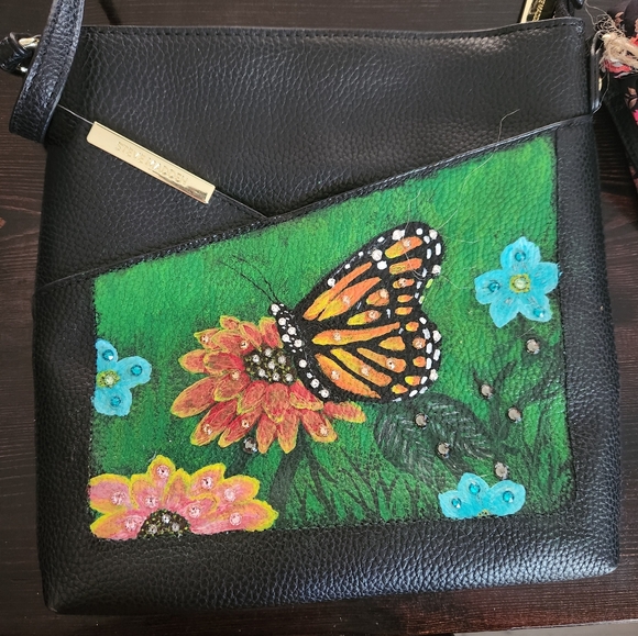 Steve madden handpainted purse - Picture 1 of 3